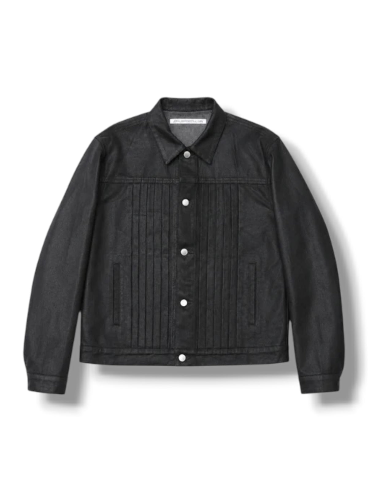 【JOHN LAWRENCE SULLIVAN - ジョンローレンスサリバン】WASHED DENIM JACKET（ジャケット/コーティングブラック)