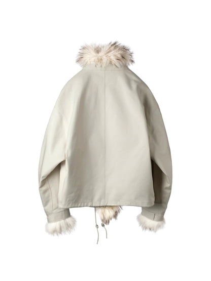 【POST ARCHIVE FACTION - ポストアーカイブファクション】M66 Short Parka / White (ジャケット/ホワイト)