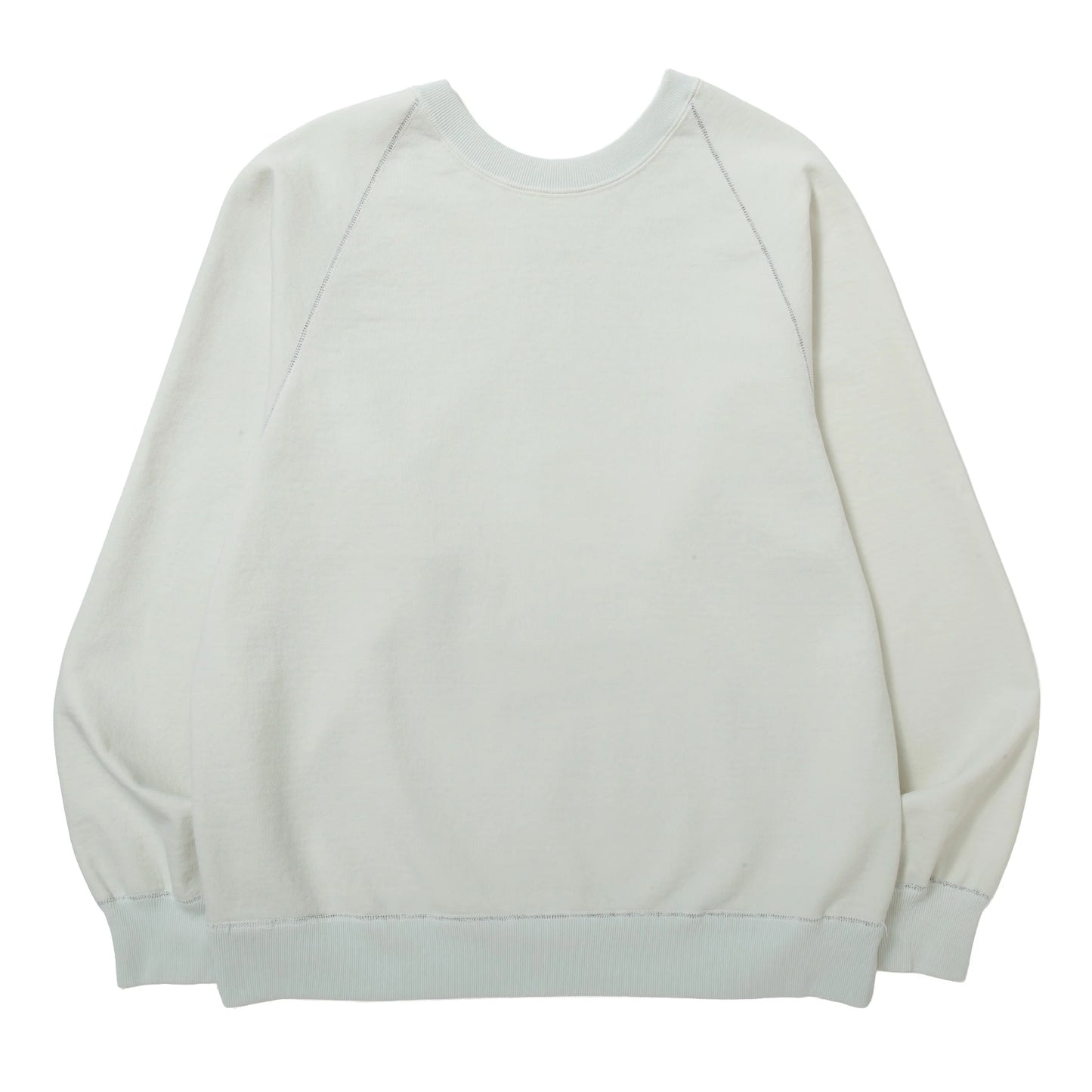 【NEXUS Ⅶ -ネクサスセブン】“FRANKEN” FADED RAGLAN CREW SWEAT / FADE BLACK（スウェットシャツ/フェードブラック)
