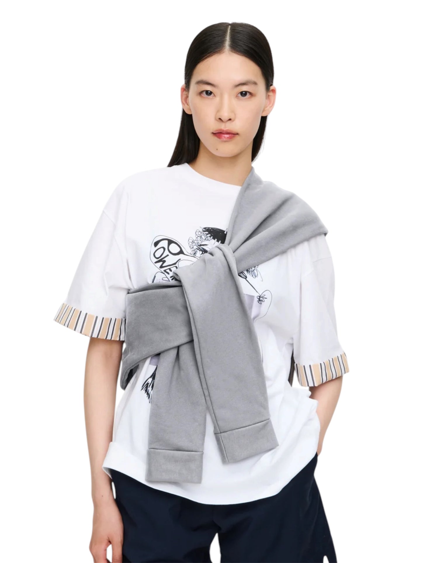 【Charles Jeffrey Loverboy - チャールズ ジェフリー ラバーボーイ】HOODY BACKPACK / GREY (バッグ/グレー