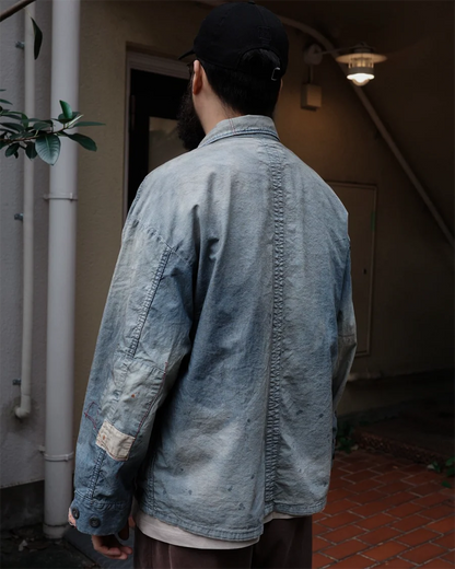 【ANACHRONORM - アナクロノーム】CHAMBRAY REMAKED FATIGUE JACKET / INDIGO (ジャケット/インディゴ)