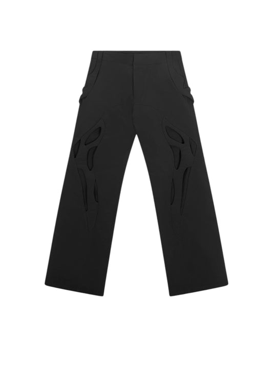 【HELIOT EMIL  - エリオットエミル】TACK TROUSERS / BLACK (パンツ/ブラック)