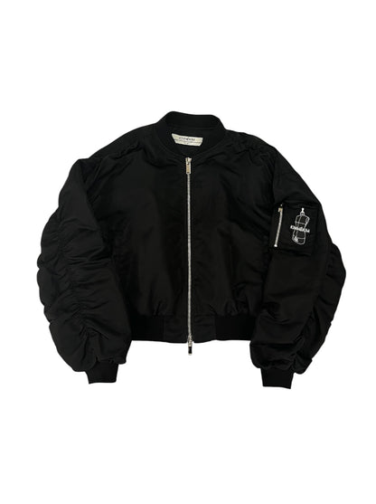 【KIMHEKIM - キムヘキム】ALTEIER KIMHEKIM BOMBER JACKET  / BLACK (ジャケット/ブラック)