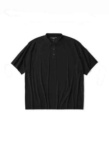 【White Mountaineering - ホワイトマウンテニアリング】Wair POLO SHIRT / BLACK (シャツ/ブラック)