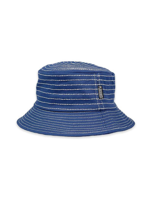 30%OFF【PLEASURES - プレジャーズ】STITCHES BUCKET HAT / BLUE(ハット/ブルー)