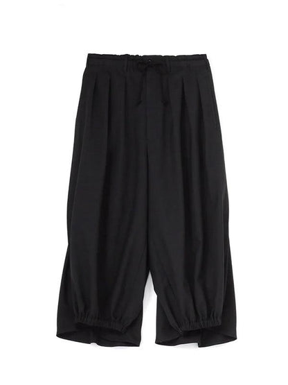 【Ground Y - グラウンドワイ】WOOL GABARDINE CROW PANTS/BLACK(パンツ/ブラック)