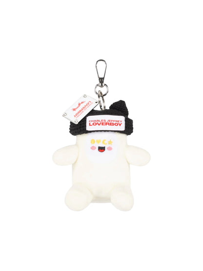 【Charles Jeffrey Loverboy - チャールズ ジェフリー ラバーボーイ】GROMLIN PLUSH KEYRING / White (キーチャーム/ホワイト)