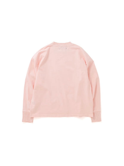 【Perfect ribs® - パーフェクトリブス】Long Sleeve T Shirts / PINK (Tシャツ/ピンク)