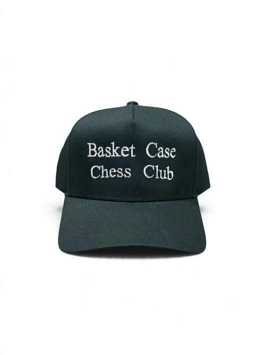 【BASKETCASE  - バスケットケース】CHESS CLUB CAP / GREEN (キャップ/グリーン)