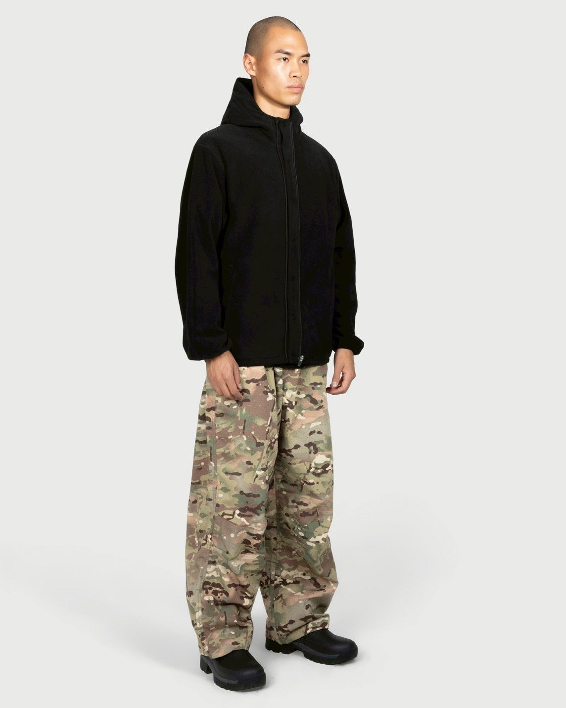 【PLEASURES - プレジャーズ】OVERTURE CONVERTIBLE JACKET / BLACK (ジャケット/ブラック)