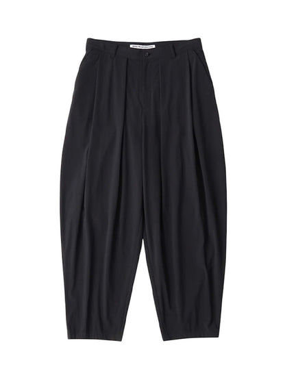 【White Mountaineering - ホワイトマウンテニアリング】8 TUCK WIDE TAPERED PANTS / BLACK(パンツ/)