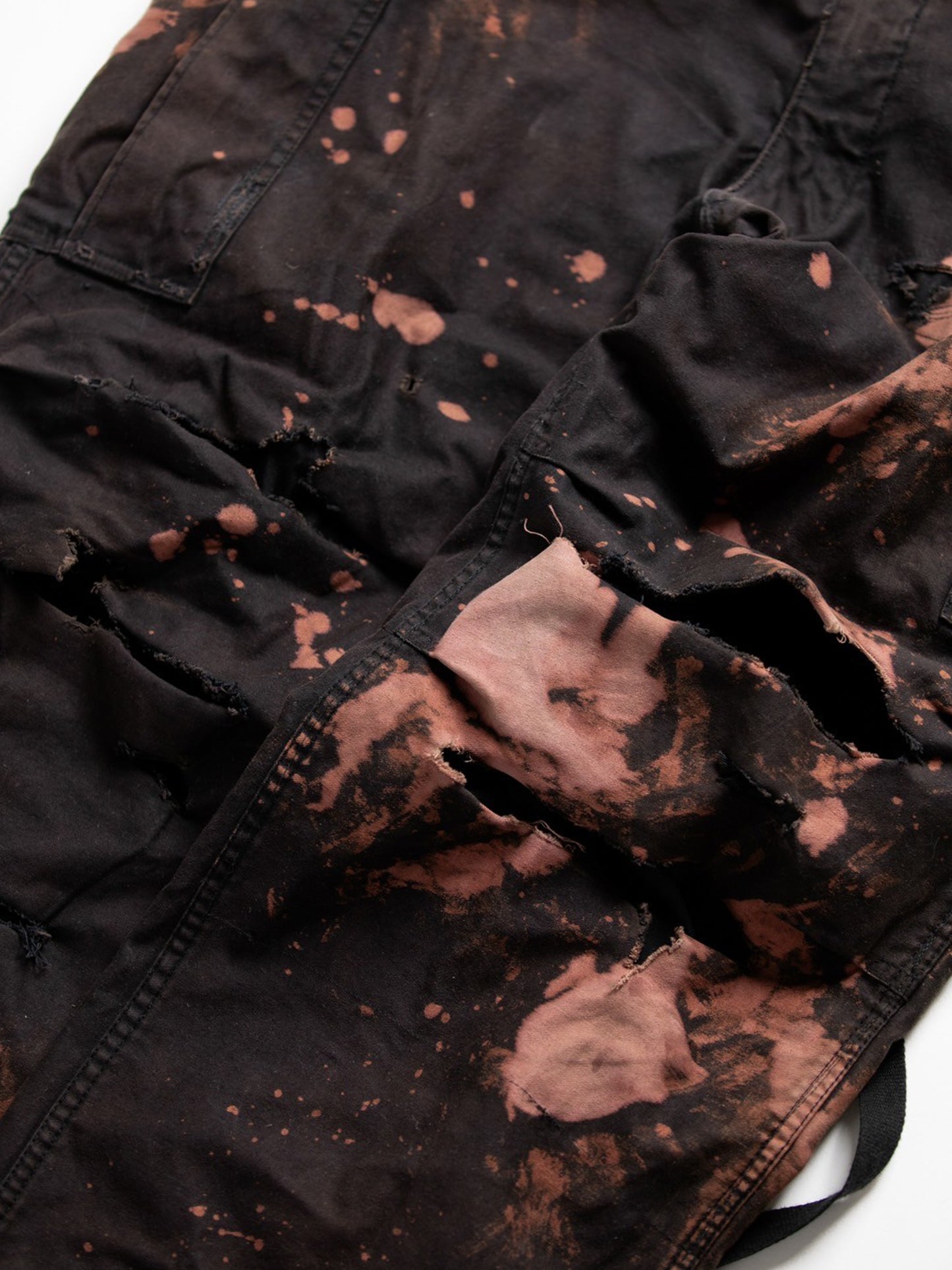 【ANACHRONORM - アナクロノーム】  AN337 M-51 DAMAGED FIELD CARGO PANTS / BLACK (パンツ/ブラック)