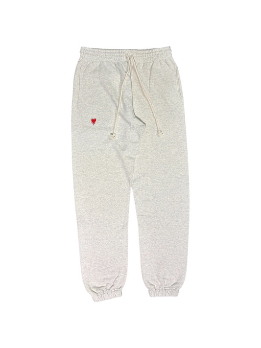 【EMOTIONALLY UNAVAILABLE - エモーショナリー アンアベイラブル】EU LOGO SWEAT PANTS / OATMEAL (スウェット/オートミール)