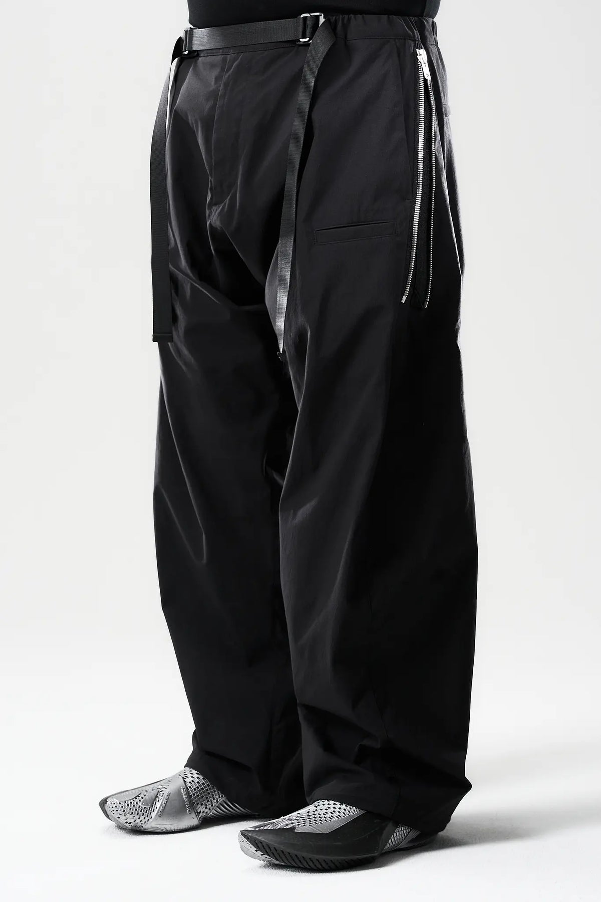 【ACRONYM - アクロニウム】P63-E / PLEATED WIDE PANTS / BLACK (パンツ/ブラック)