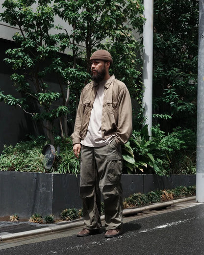 【ANACHRONORM - アナクロノーム】FADED CARGO EASY PANTS / OLIVE (パンツ/オリーブ)