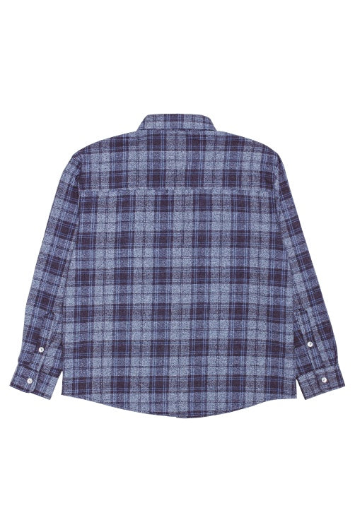 【Fucking Awesome- ファッキングオーサム】BRUCE'S FLANNEL / BLACK NAVY（シャツ/ブラックネイビー)