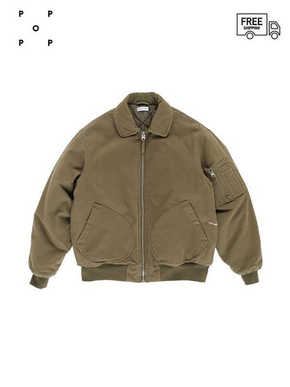 20%OFF【POP TRADING COMPANY - ポップ トレーディング カンパニー】FLIGHT JACKET/CLOVER(アウター/クローバー)