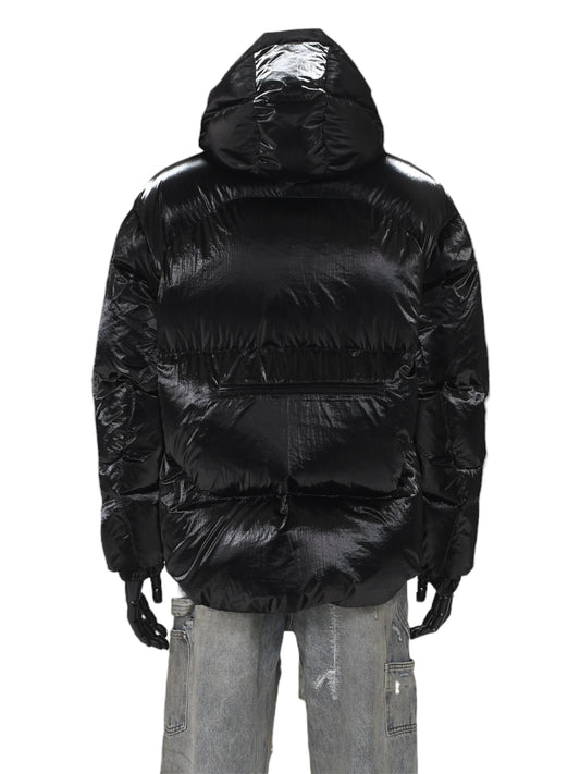 【JG1 - ジェージーワン】MAG-4 Down Jacket / liquid black （ダウンジャケット/ブラック)