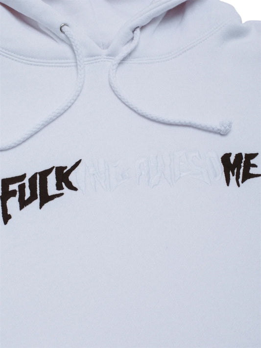 【Fucking Awesome- ファッキングオーサム】FUCK ME HOODIE /White（フーディー/ホワイト）