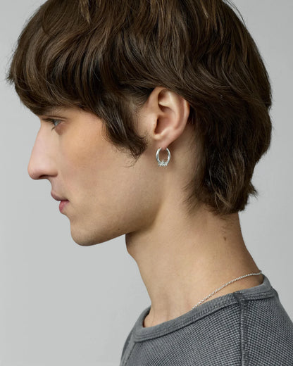 【TWO JEYS  - トゥージェイズ】TJ ICON EARRINGS / SILVER (アクセサリー/シルバー)