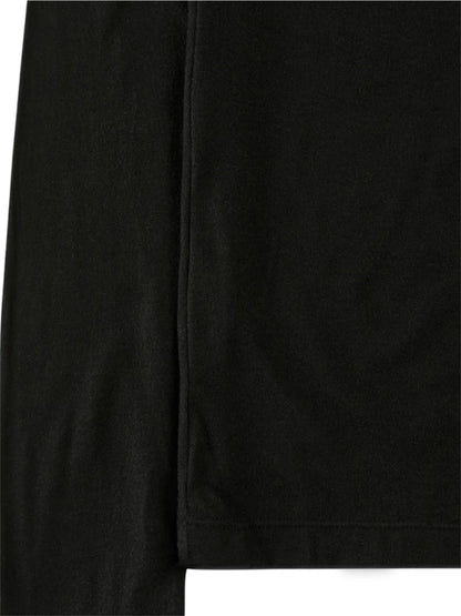 【POST ARCHIVE FACTION - ポストアーカイブファクション】CUT OUT HALF ZIP FLEECE / BLK (フリース/ブラック)