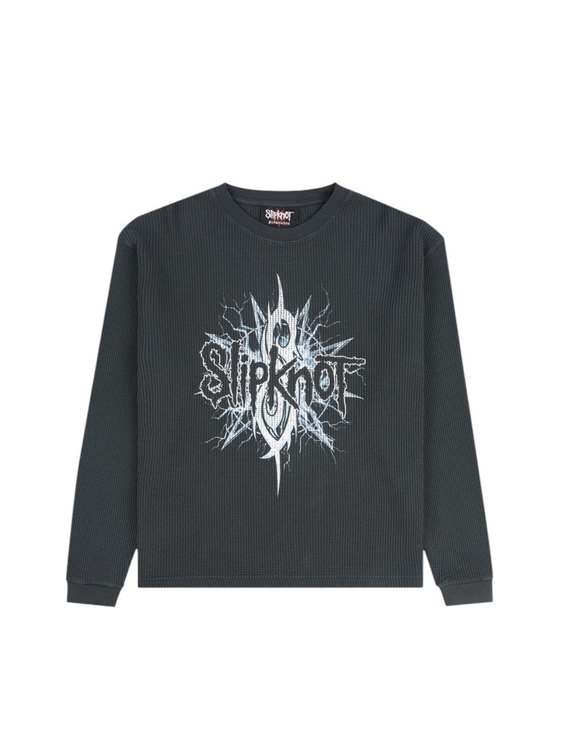 【PLEASURES - プレジャーズ】SPIT THERMAL LONG SLEEVE / FADED BLACK (ロンT/フェードブラック)