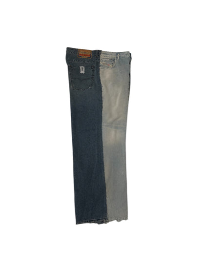 【prototypes - プロトタイプス】BLUE DENIM BLUE OVERSIZED JEAN / BLUE (パンツ/ブルー)