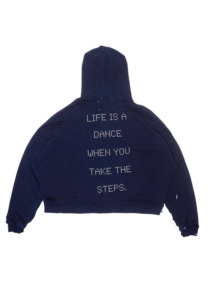 【PALY HOLLYWOOD - パリーハリウッド】TREATMENT CENTER ZIP HOODIE /  BLACK (フーディー/ブラック)