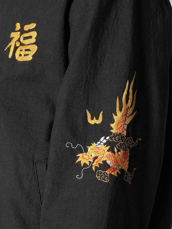 【Y's for men - ワイズフォーメン】"Y's for men × MASSES" SOUVENIR BLOUSON(ブルゾン/ブラック)