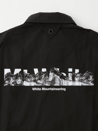 【White Mountaineering - ホワイトマウンテニアリング】COACH JACKET / BLACK(コーチジャケット/ブラック)