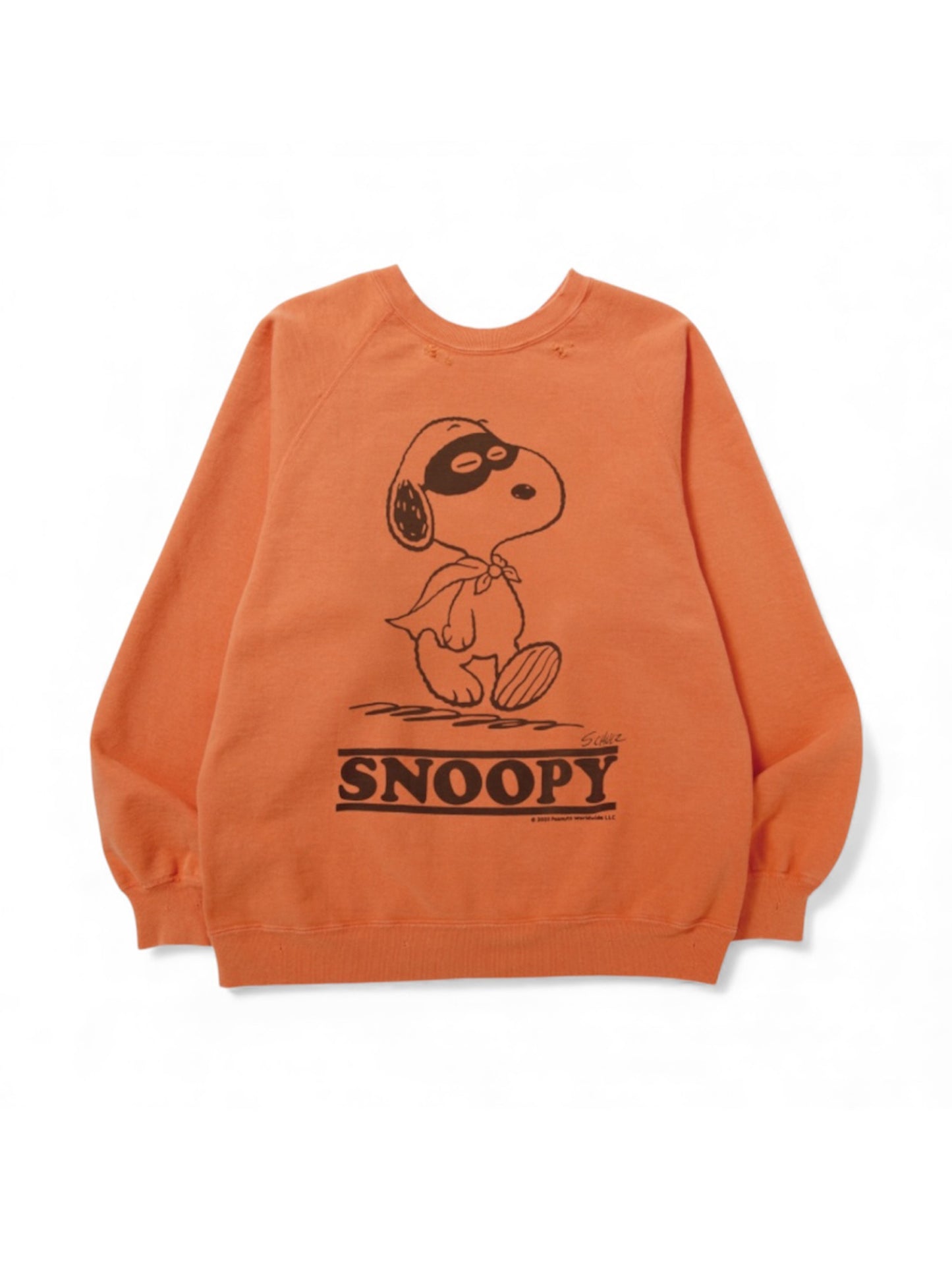 【NEXUS Ⅶ -ネクサスセブン】SNOOPY CREW(スウェット/オレンジ)