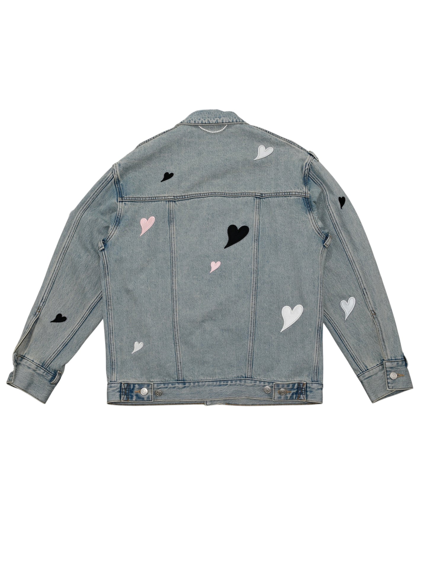 【KIMHEKIM - キムヘキム】So Much Love Denim Jacket  / Sky Blue(デニムジャケット/スカイブルー)