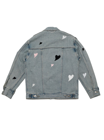 【KIMHEKIM - キムヘキム】So Much Love Denim Jacket  / Sky Blue(デニムジャケット/スカイブルー)