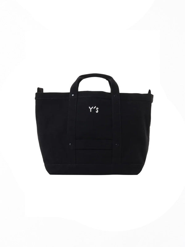 【Y's - ワイズ】CANVAS TOTE BAG / BLACK (バッグ/ブラック)