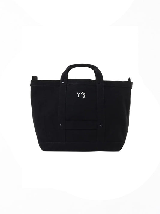 【Y's - ワイズ】CANVAS TOTE BAG / BLACK (バッグ/ブラック)
