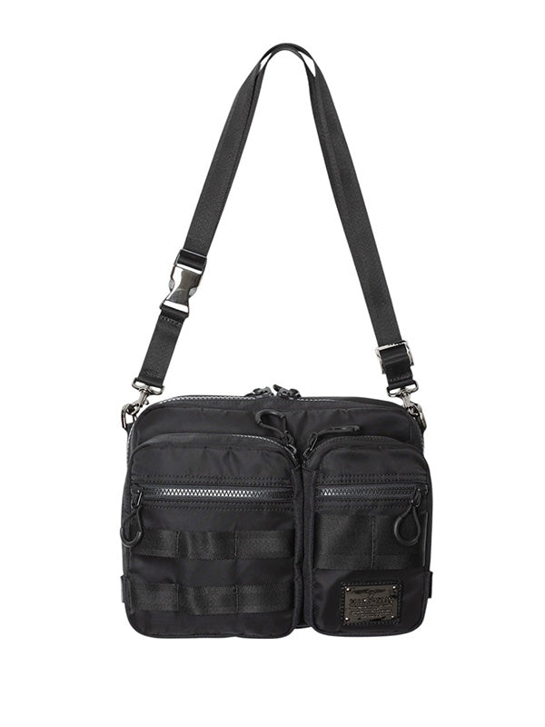 【MAKAVELIC - マキャべリック】ORBIT SHOULDER BAG / BLACK (バッグ/ブラック)