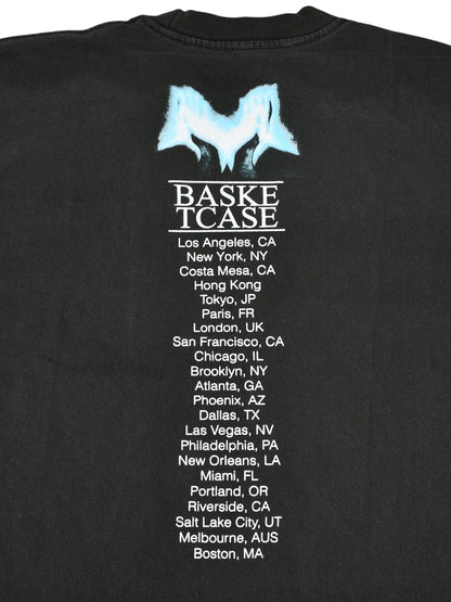 【BASKETCASE  - バスケットケース】GOHST T- SHIRT / BLACK (Tシャツ/ブラック)