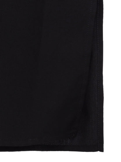 【Y's for men-ワイズフォーメン】100/2 BROAD SHIRT WITH FRONT LEFT LAYER(シャツ/ブラック)