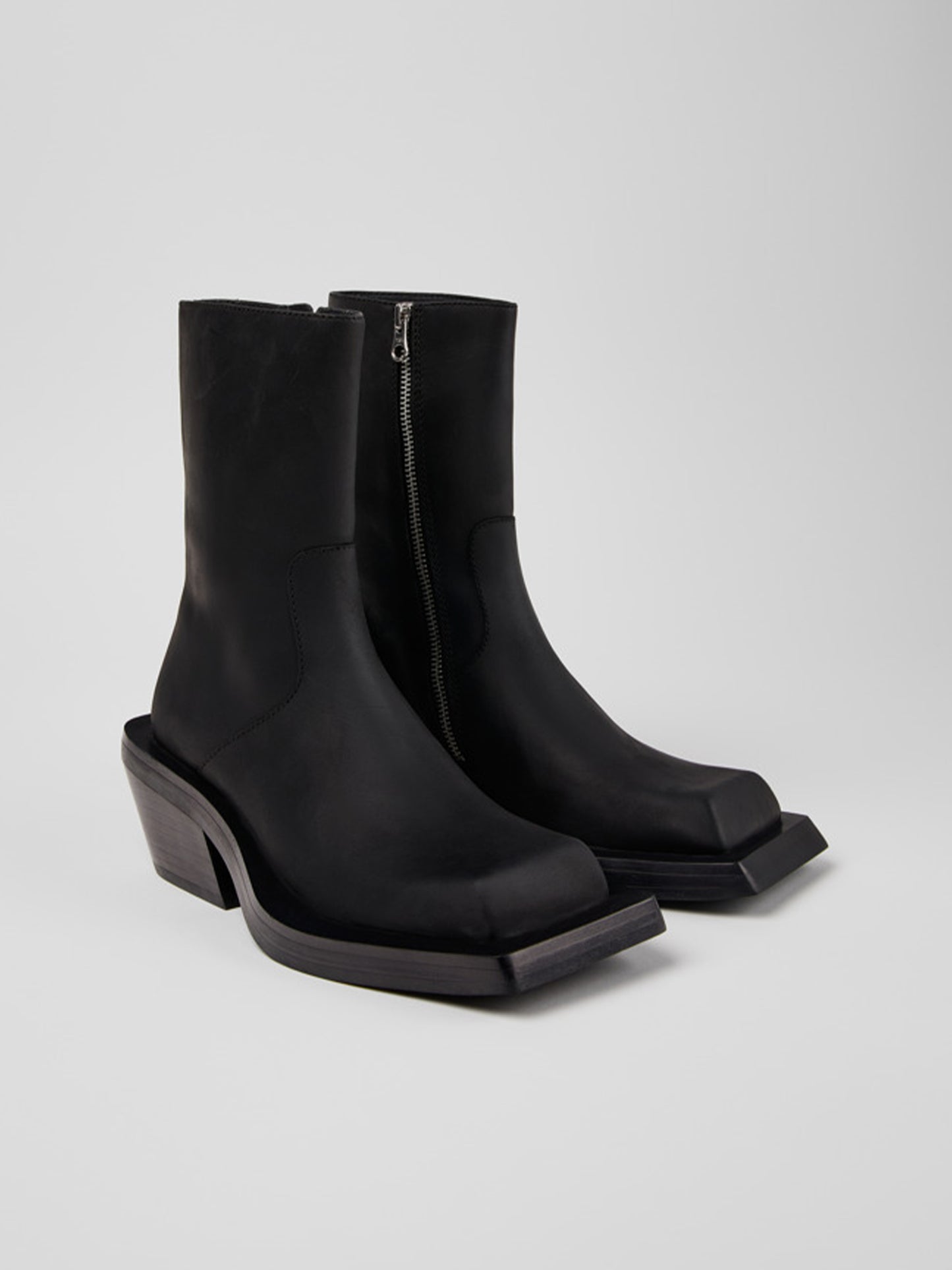 【CAMPER LAB  - カンペールラボ】QUETAL BLACK NUBUCK BOOTS / BLACK (ブーツ/ブラック)