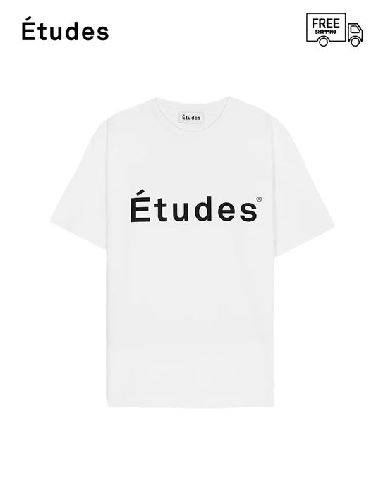 WONDER ETUDES SS TEE/WHITE