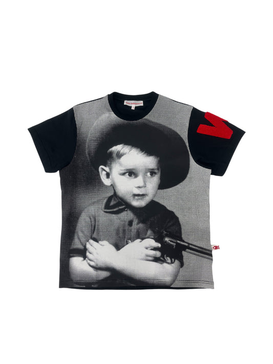 【Walter Van Beirendonck - ウォルターヴァンベイレンドンク】PEACE TEE / BLACK (Tシャツ/ブラック)
