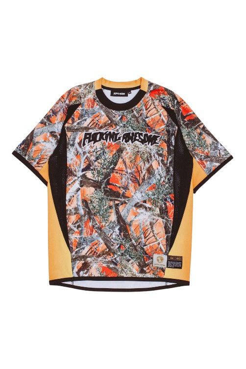 【Fucking Awesome- ファッキングオーサム】RAPID SHORT SLEEVE JERSEY /  ORANGE CAMO（Tシャツ/オレンジカモ)