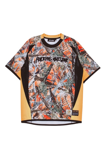 【Fucking Awesome- ファッキングオーサム】RAPID SHORT SLEEVE JERSEY /  ORANGE CAMO（Tシャツ/オレンジカモ)
