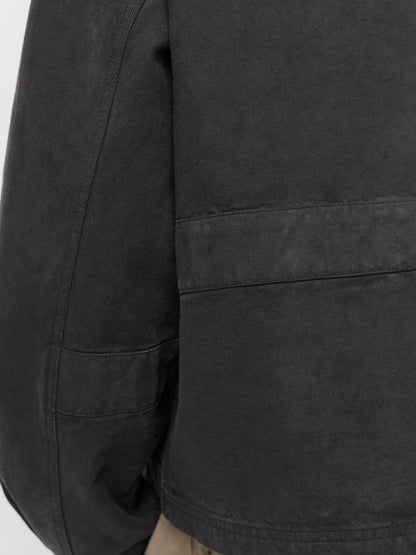 【mfpen - エムエフペン】COURIER JACKET  / WASHED GREY CANVAS (ジャケット/ウォッシュドグレーキャンバス)