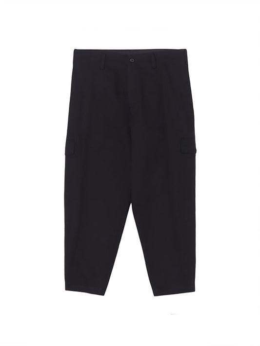 【Y's for men - ワイズフォーメン】10S KATSURAGI PANTS WITH BOTH SIDE FLAP POCKET(パンツ/ブラック)