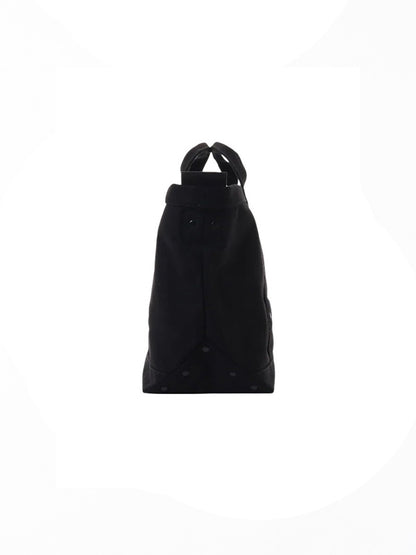 【Y's - ワイズ】CANVAS TOTE BAG / BLACK (バッグ/ブラック)