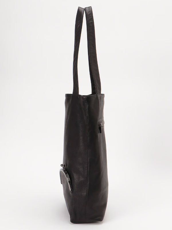 Discord Yohji Yamamoto - ディスコード ヨウジヤマモト】Clasp tote(S)(バッグ/ブラック) –  union-onlinestore