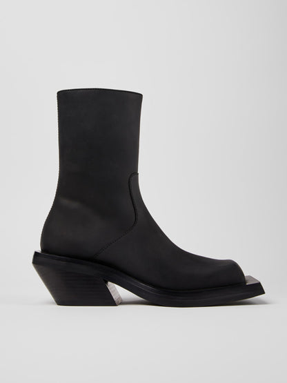 【CAMPER LAB  - カンペールラボ】QUETAL BLACK NUBUCK BOOTS / BLACK (ブーツ/ブラック)