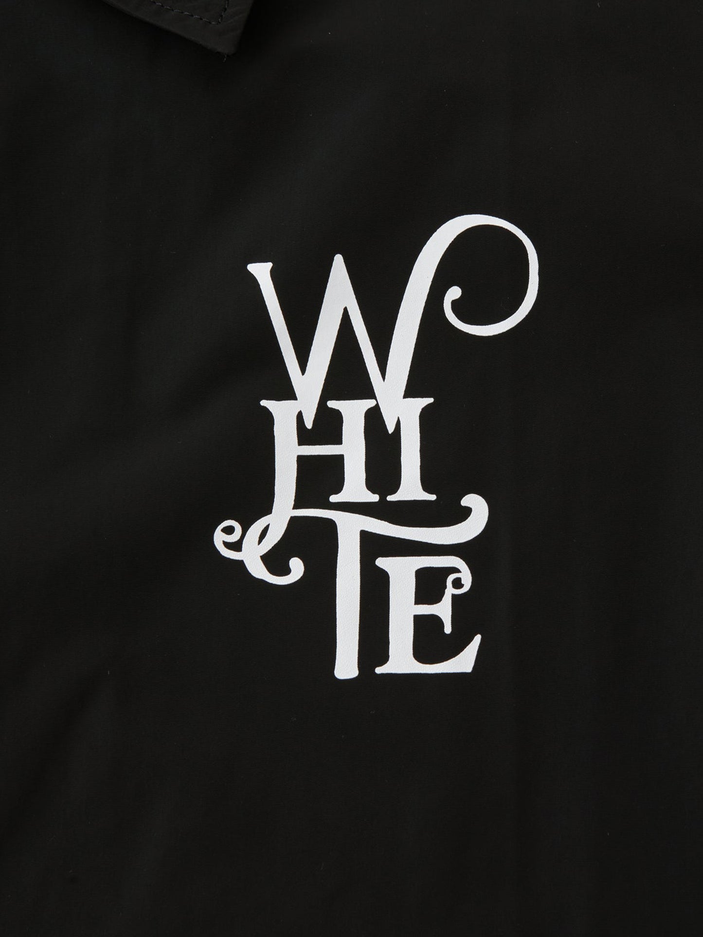 【White Mountaineering - ホワイトマウンテニアリング】COACH JACKET / BLACK(コーチジャケット/ブラック)