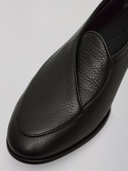 【_J. L - A. L_ - ジェイラル】Shin Loafer / Shungite Black (ローファー/シュグナイトブラック)